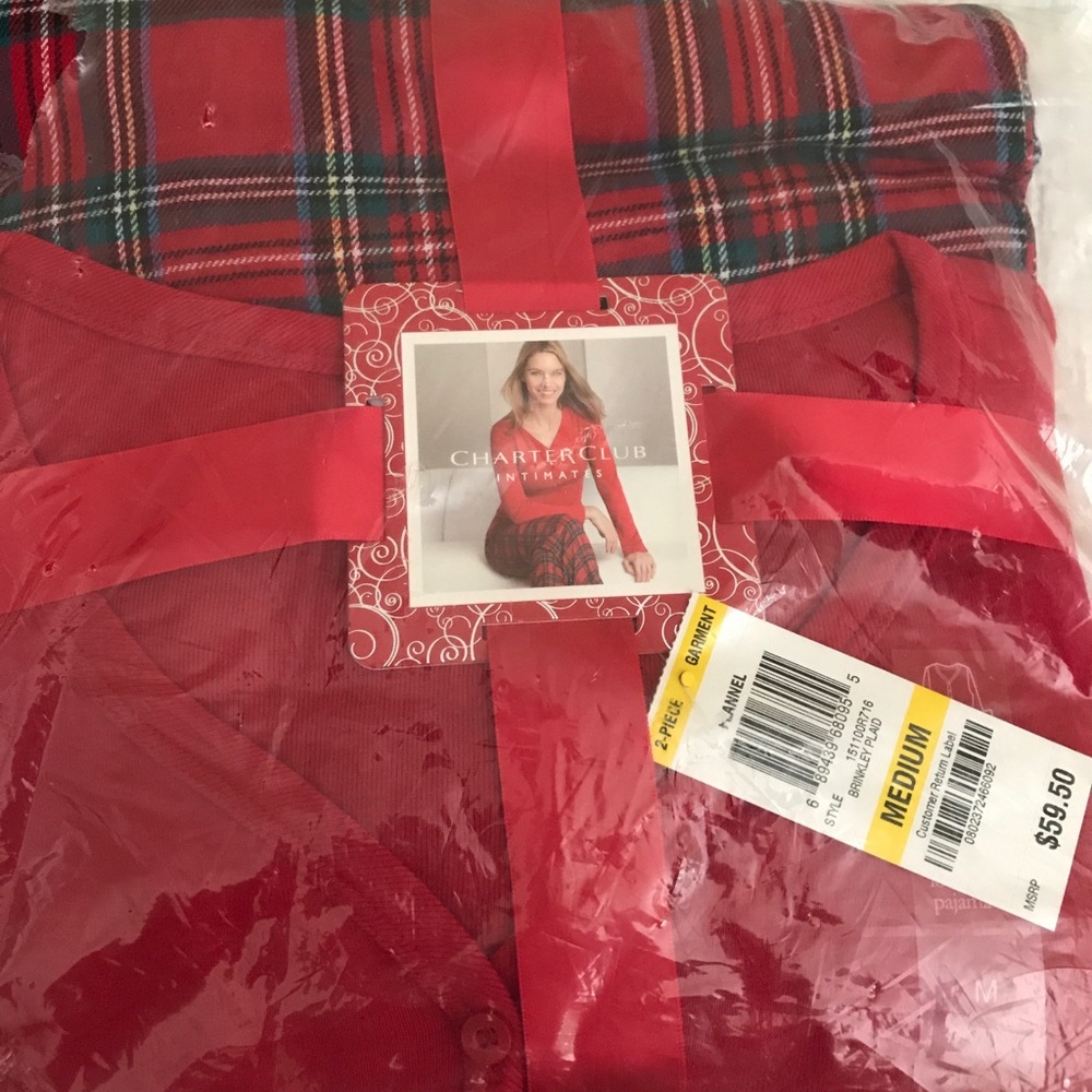 COPY - Charter Club pajama set NEW! Sz M